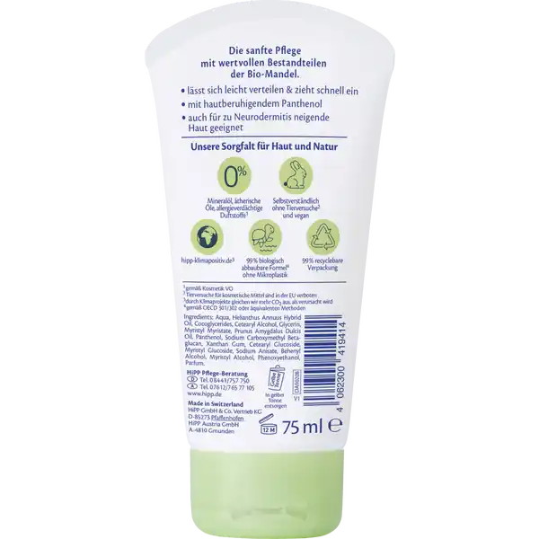 Babysanft Pflegecreme