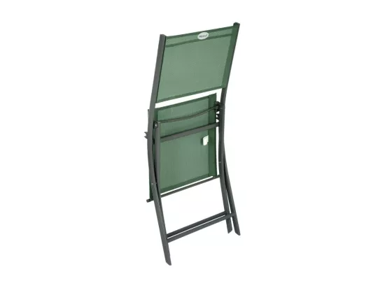 Chaise pliante Modula olive/graphite Hespéride