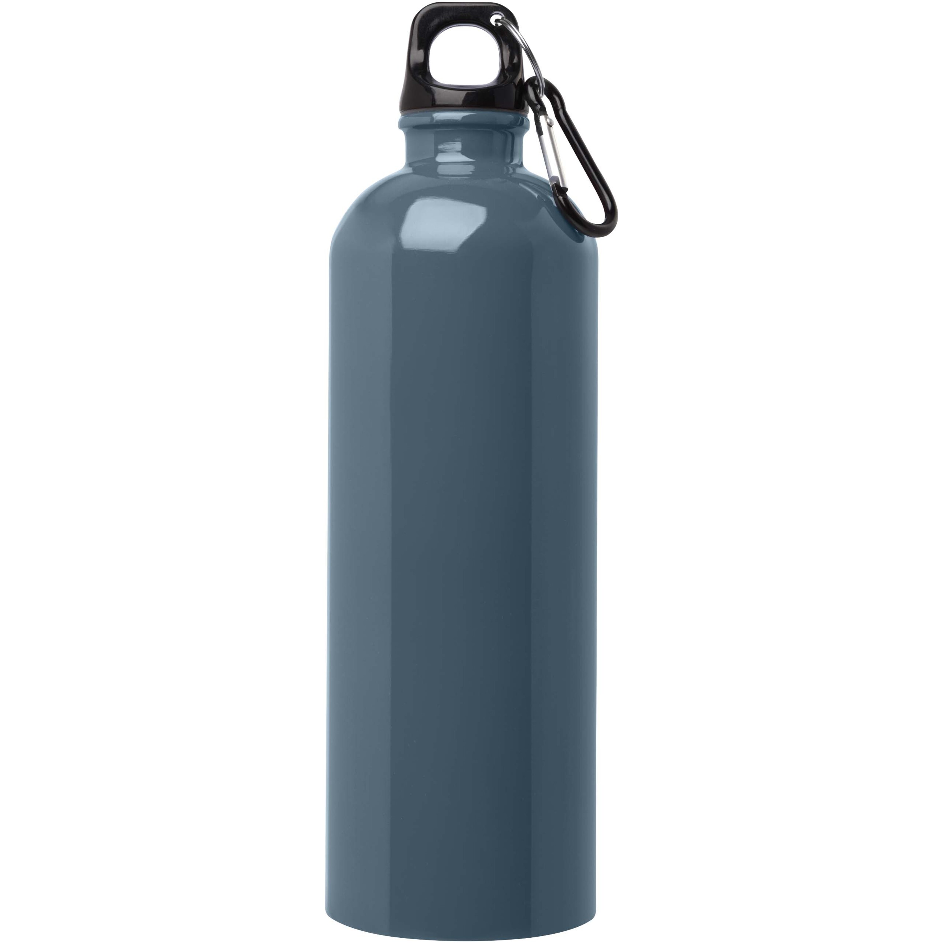 PF Concept 100861 - Bouteille d'eau Oregon de 750 ml simple paroi en acier recyclé certifié RCS avec mousqueton