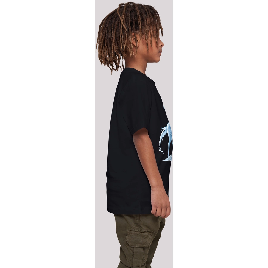 F4NT4STIC T-Shirt  Frozen 2 Nokk Wassergeist Pferd schwarz