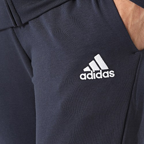 Ensemble De Survetement A Bandes 3 Stripes IC6765 Bleu Marine
