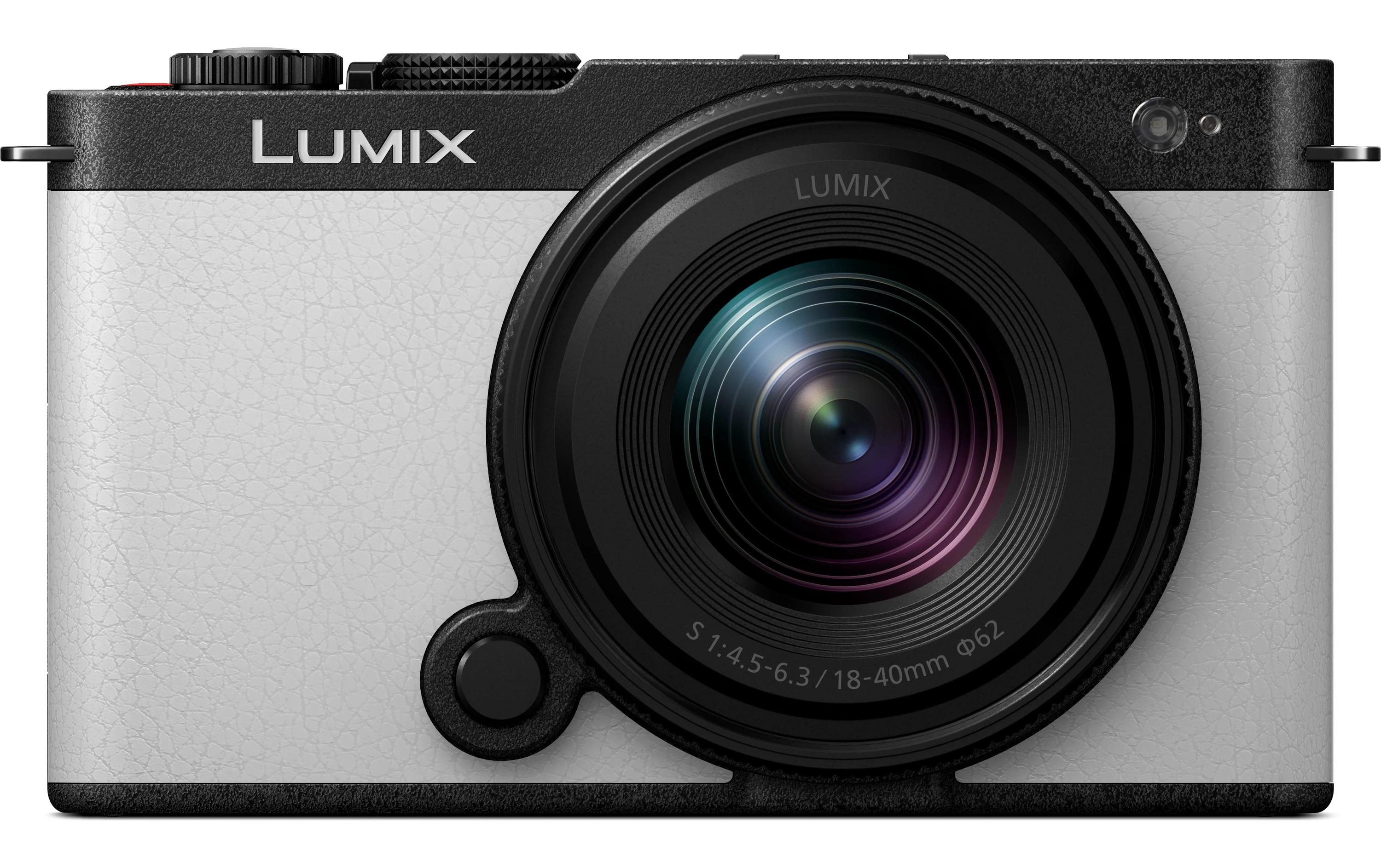 Fotokamera Lumix S9 Weiss Kit Lumix S 18-40 mm F/4.5-6.3<br>Kompakte Open-Gate spiegellose Vollformatkamera inklusive Objektiv