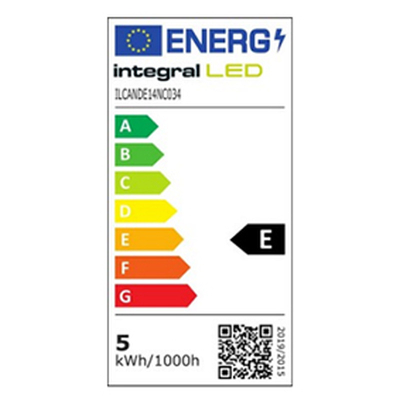 Integral LED lamp filament kaars E14 4.2W 470lm 2700K