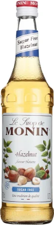 MONIN HAZELNUT SUGAR FREE 70CL