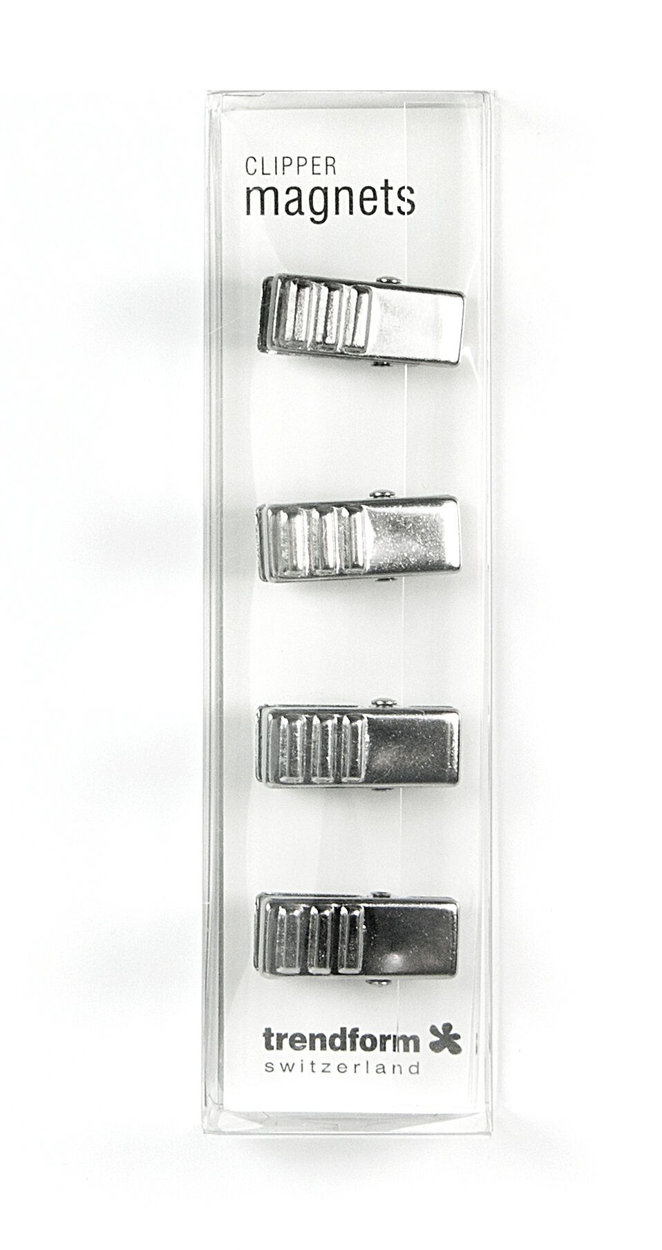 PORTA Magnet - Silber / B: 1.0 cm x T: 2.5 cm x H: 1.8 cm