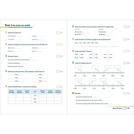 Fit für die Schule Tests mit LZK Mathematik 4. Klasse