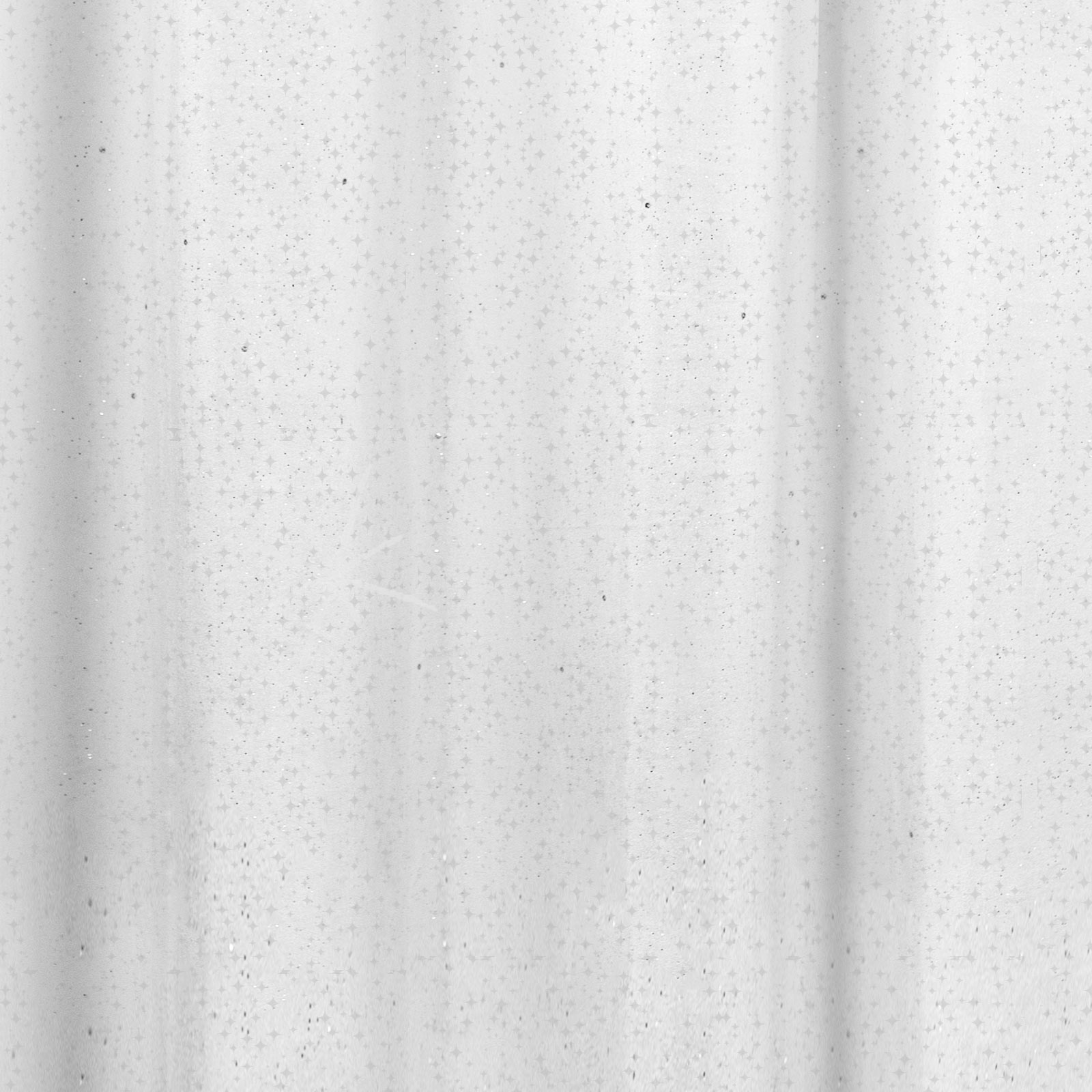 Ösenvorhang - weiß - Glitzer - 140x245 cm