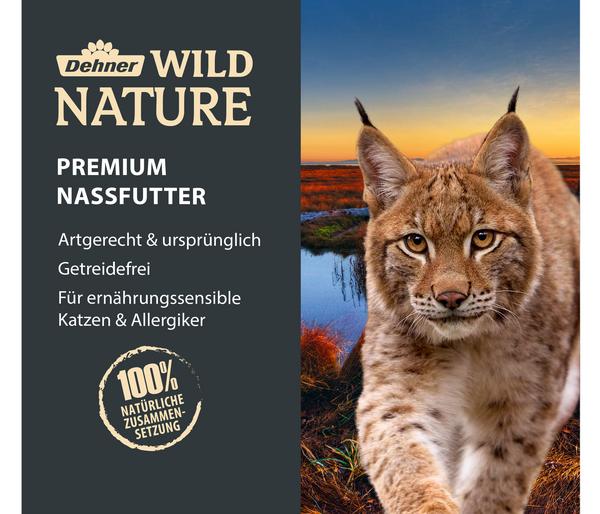 Dehner Wild Nature Nassfutter für Katzen