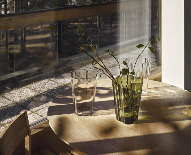 Iittala Alvar Aalto vaas 27cm helder