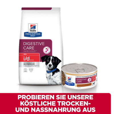 Hill's Vet Hundefutter Prescription Diet  i/d Stress Mini 24x156g