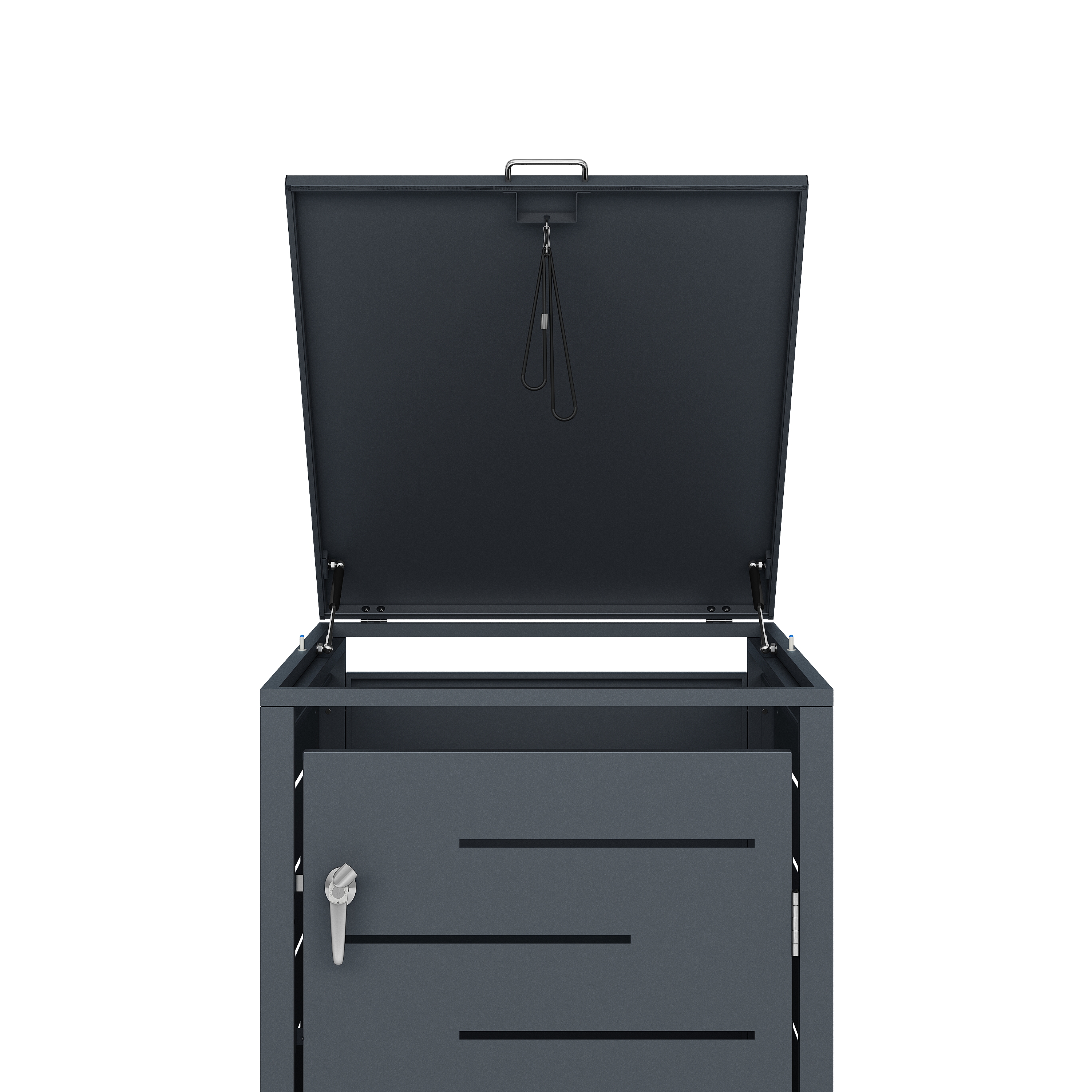 Mülltonnenbox 240L anthrazit