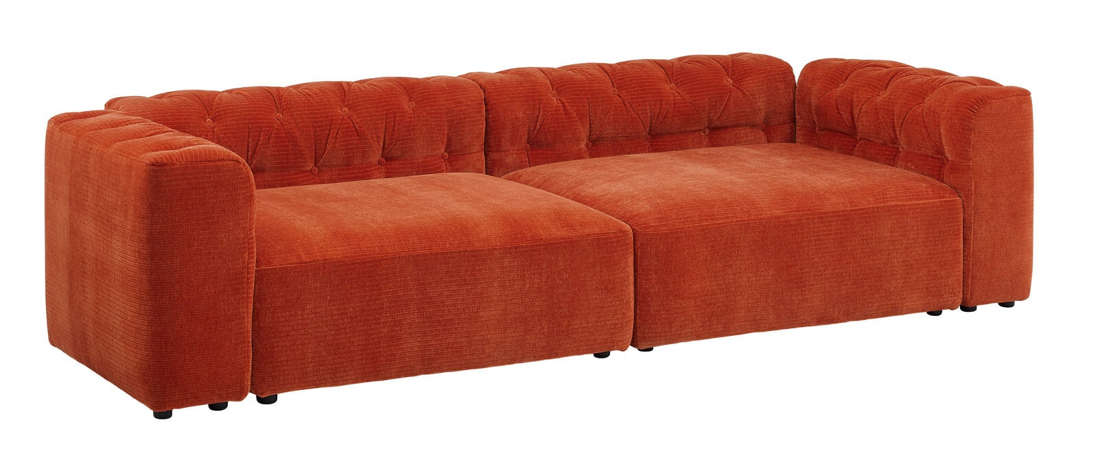 Sofa 2-Sitzer CLUB HOUSE 2-Sitzer aperolrot