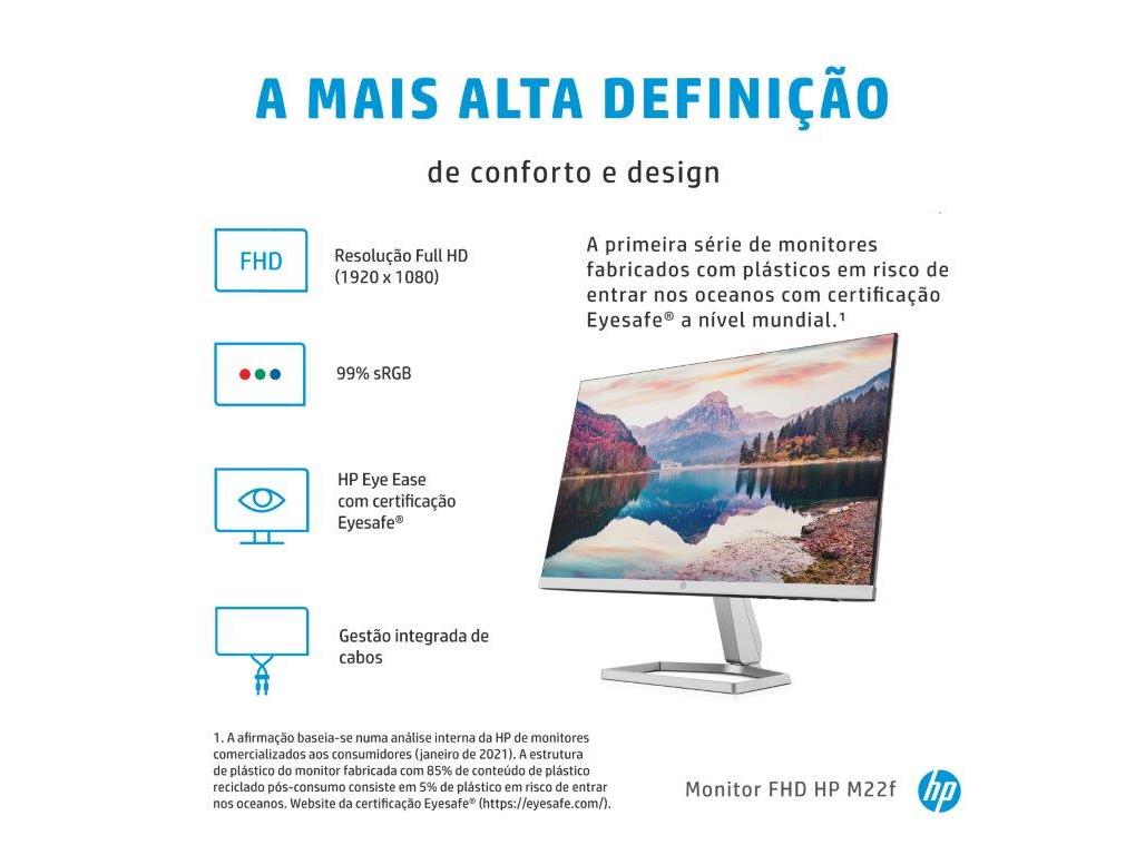 MONITOR HP M22F 21.5\