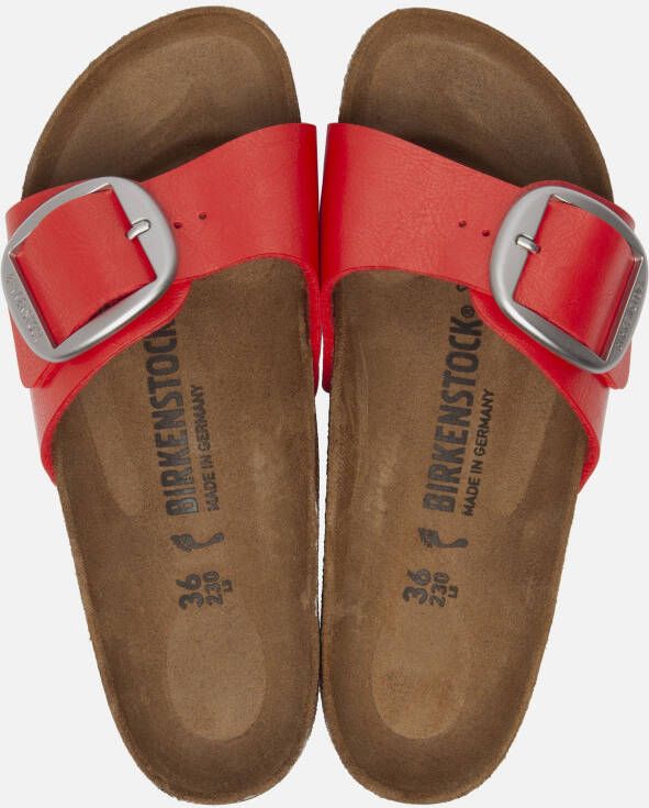 Birkenstock Madrid Graceful Dames Slippers Small fit Rood