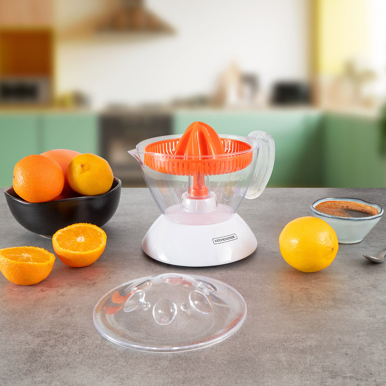 Kitchencook Presse-agrume éléctrique firstpress gris