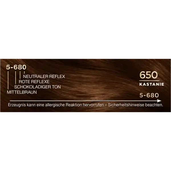 Intensiv Creme Coloration 650 Kastanie