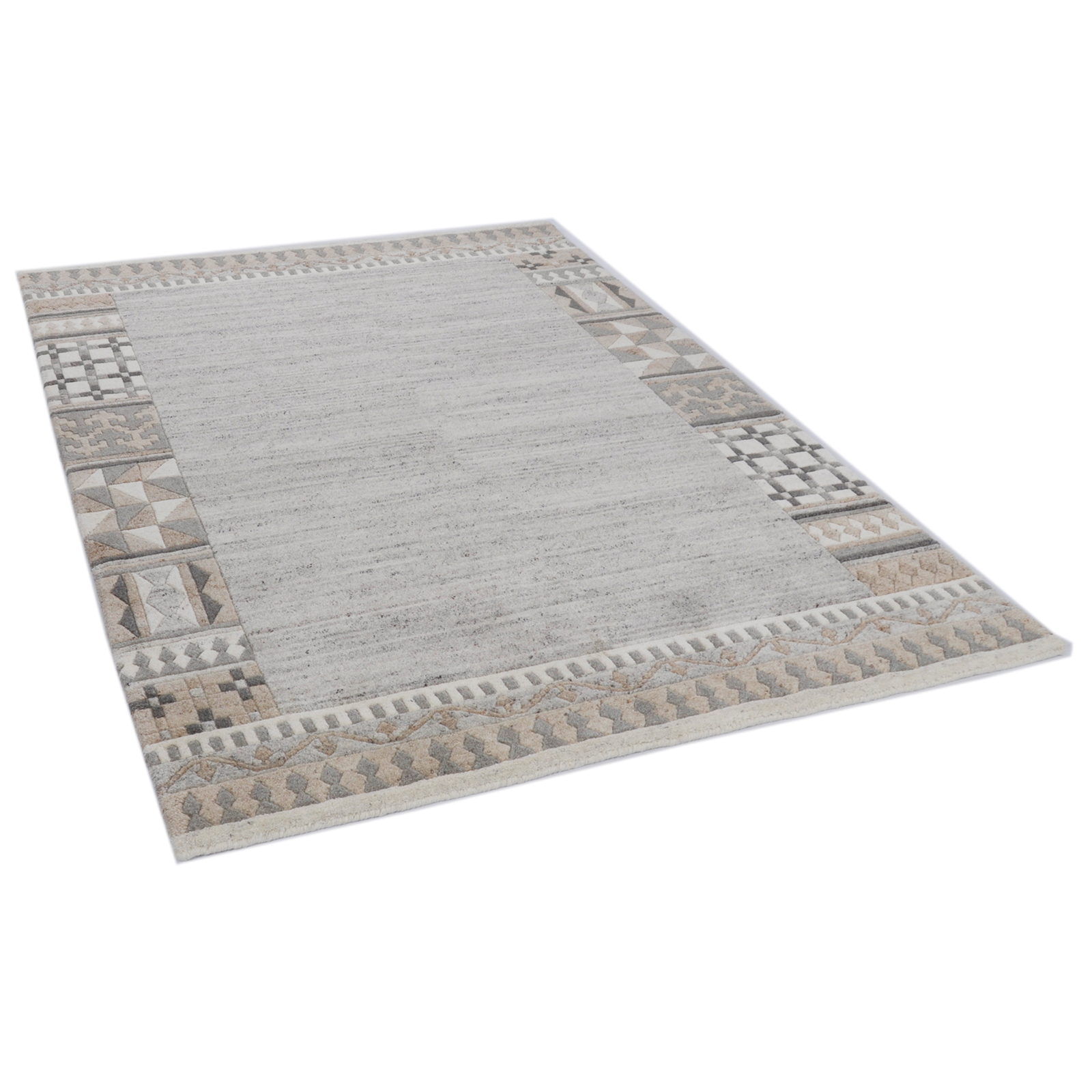 Teppich ROYAL NATUR - natur grau - 60x90 cm