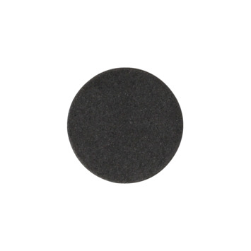 Duraline meubelpoot vierkant zwart 2,5x2,5x25 cm