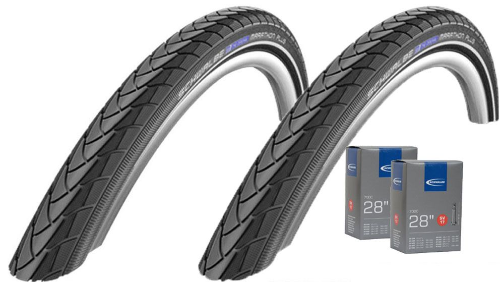 Schwalbe Marathon Plus 37-622 + Schlauch SV17 Set kaufen | Bike-Discount