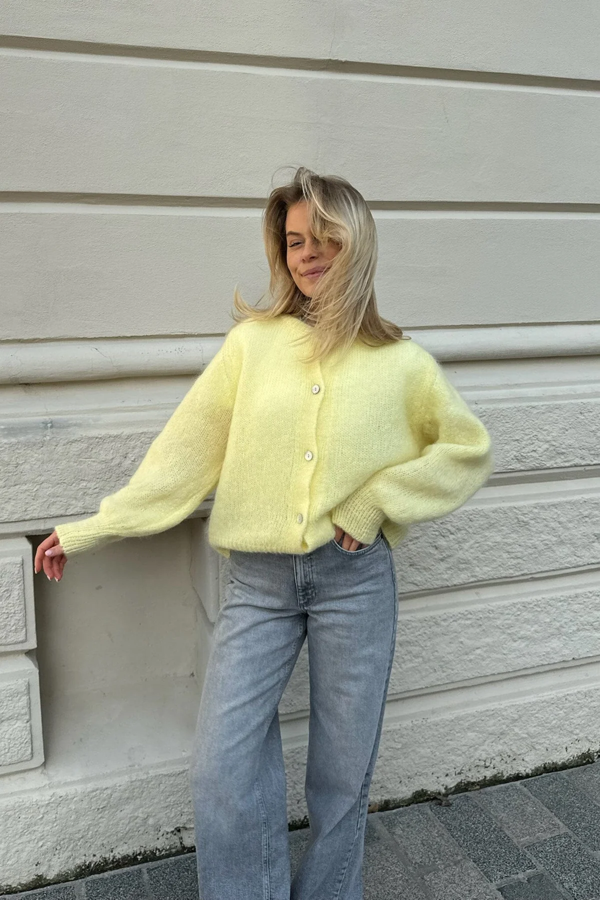 BYIC Idaic Cardigan yellow yellow