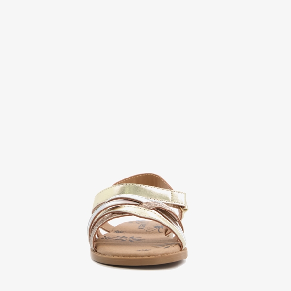 Blue Box meisjes sandalen goud/zilver