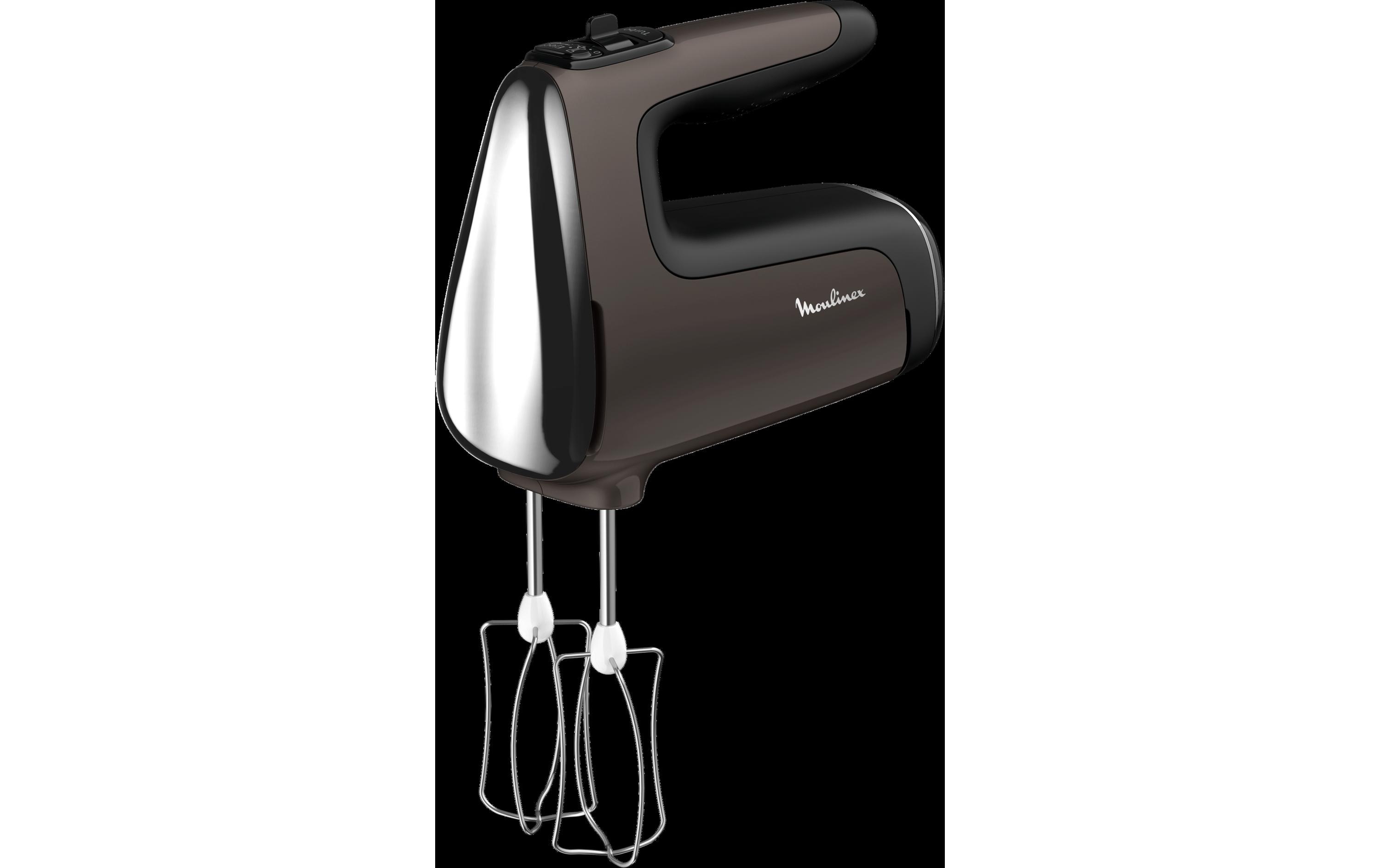 Handmixer Powermix Silence Dunkelbraun<br>Handmixer mit Stabmixeraufsatz und Zerkleinerer