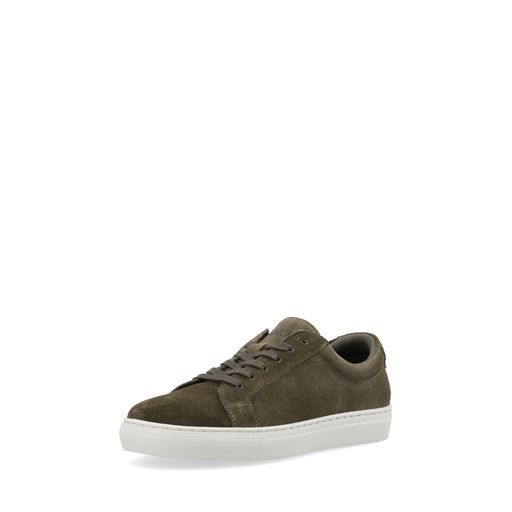 Bianco Jay 2.0 Oiley Suede Sneakers, Olive/Off White, 44