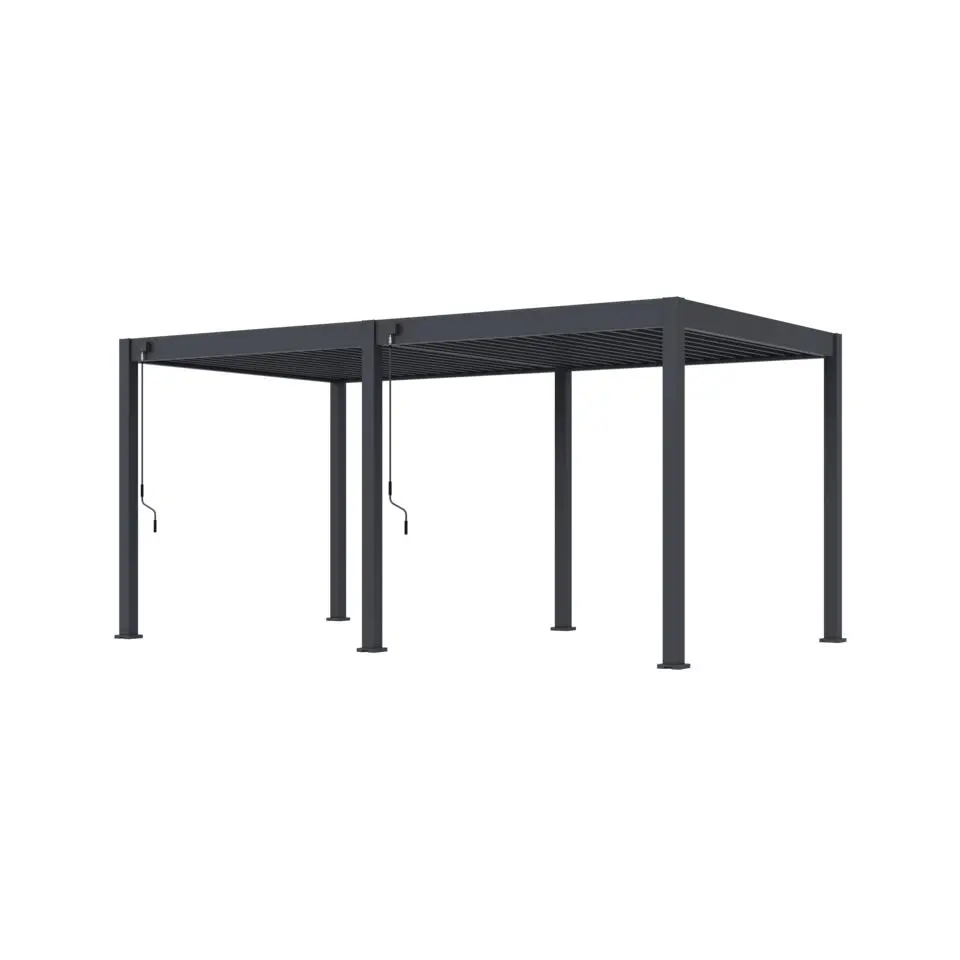 Orion Comfort terrasoverkapping 300 x 530 cm antraciet