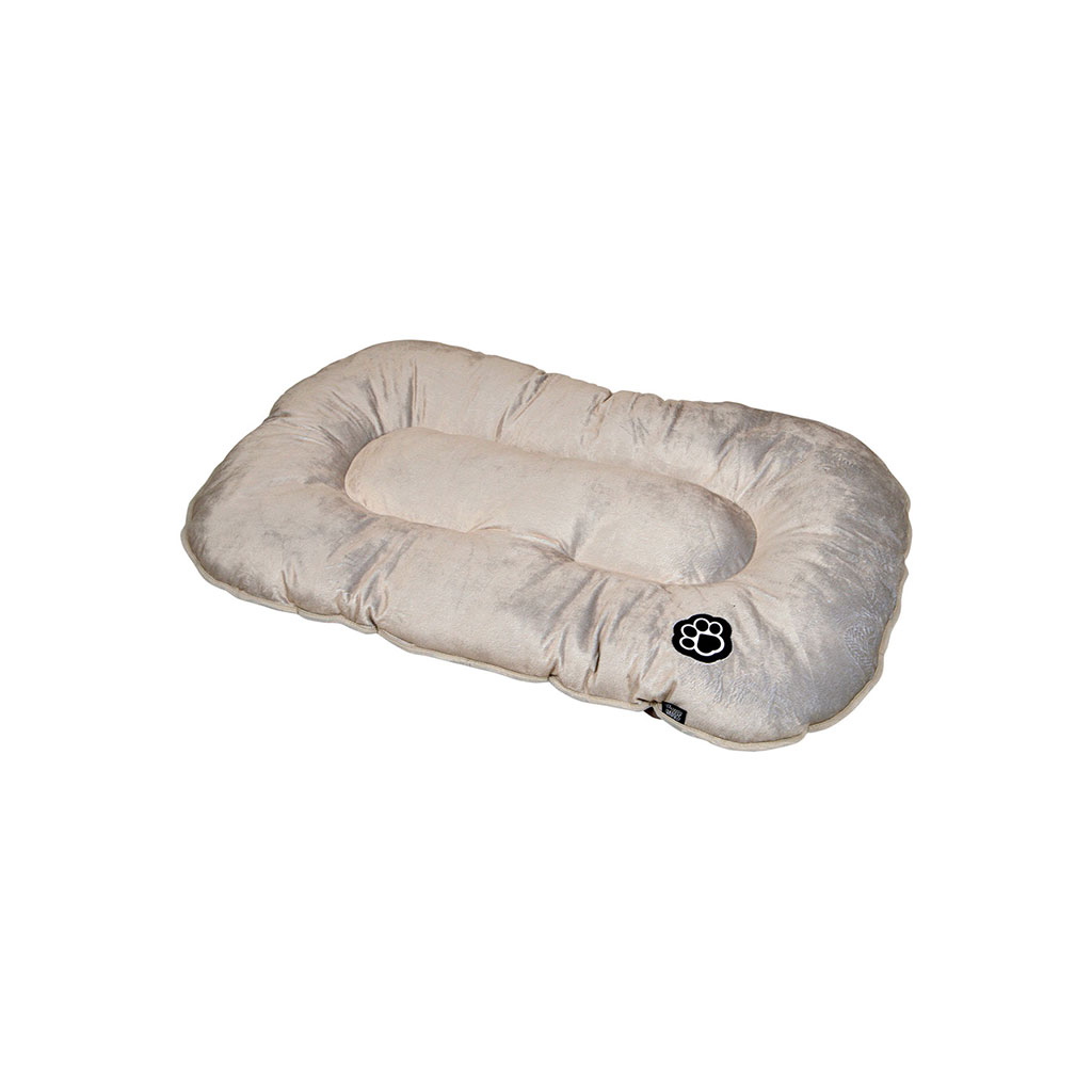 Coussin flocon PACHY chien noisette 61cm