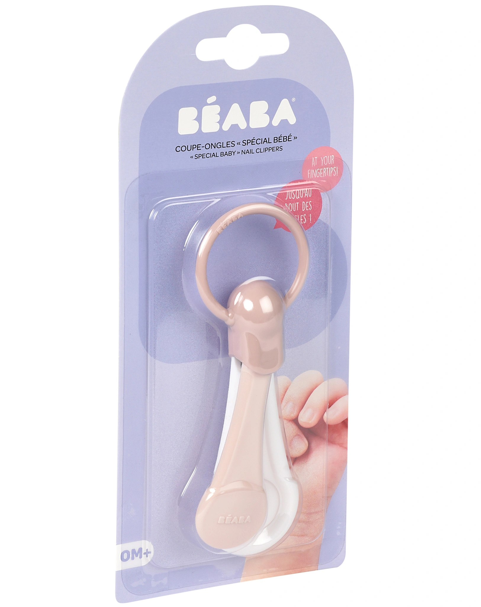 Nagelknipser BABY CARE in old pink