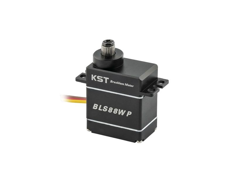 KST Micro Servo BLS88WP V8.0 8.5 kg, 0.07 s, Brushless HV Wasserdichtes Brushless Digital HV Micro Servo für kleine RC Fahrzeuge