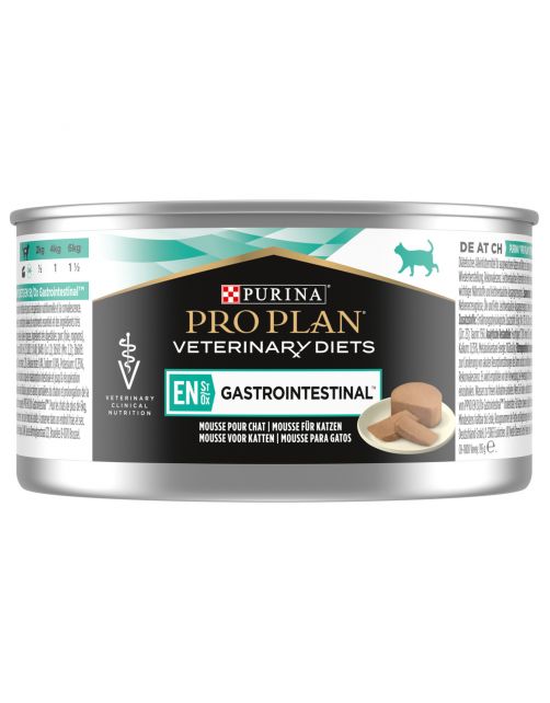 Pro Plan Veterinary Diets Feline En Gastrointestinal Mousse - Kattenvoer - 195 g