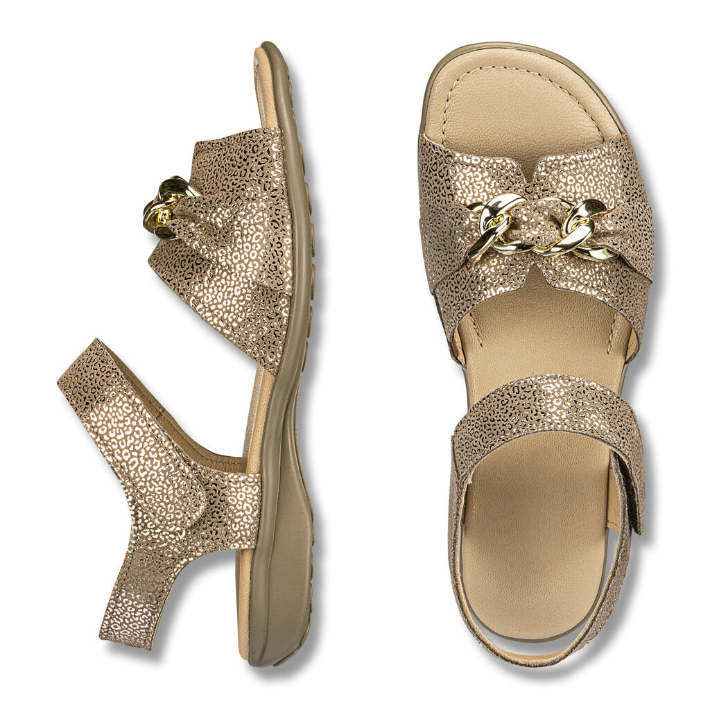DAMEN - Sandale ELINA gold