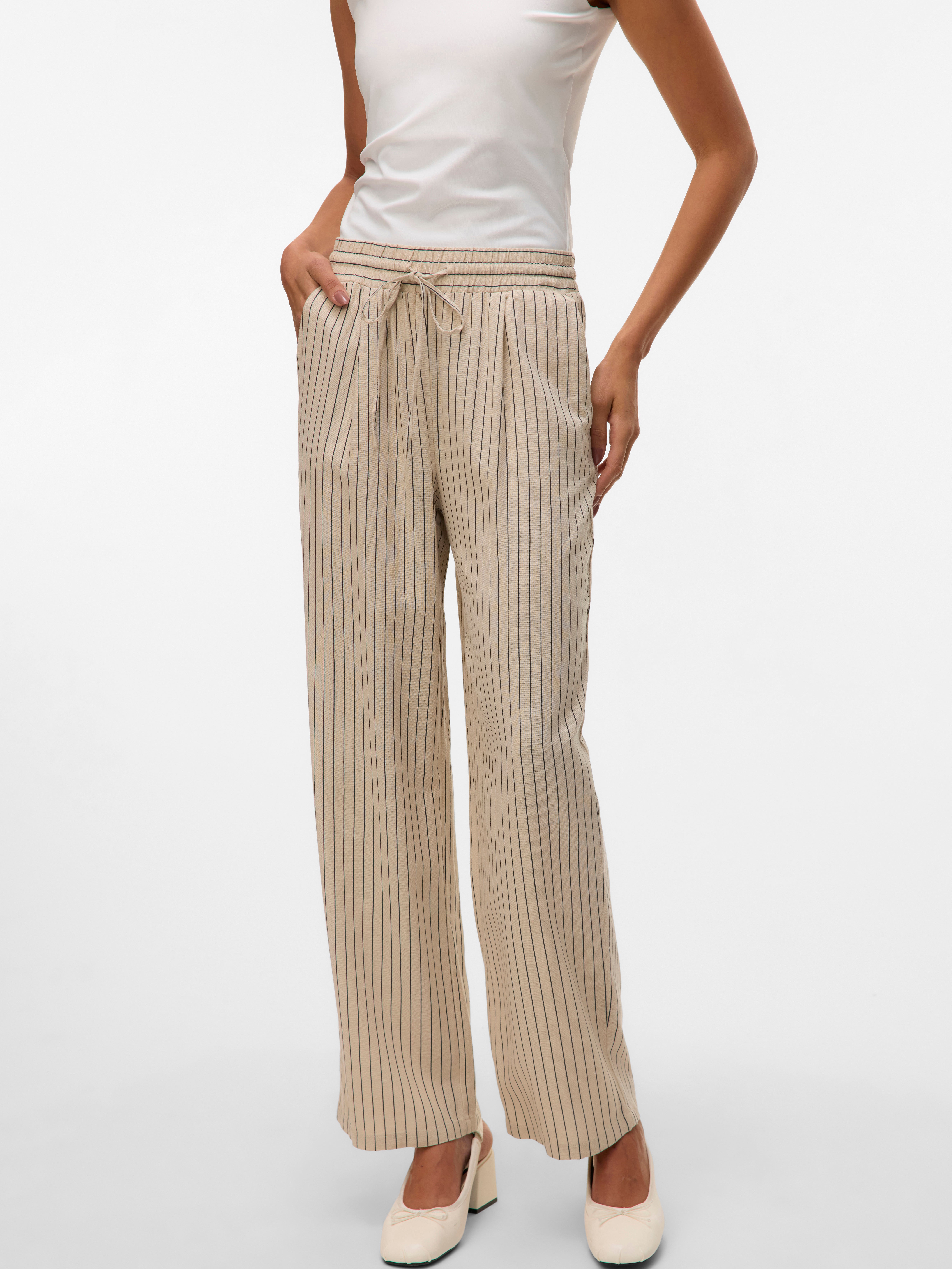 VMJESMILO Mid waist Broek