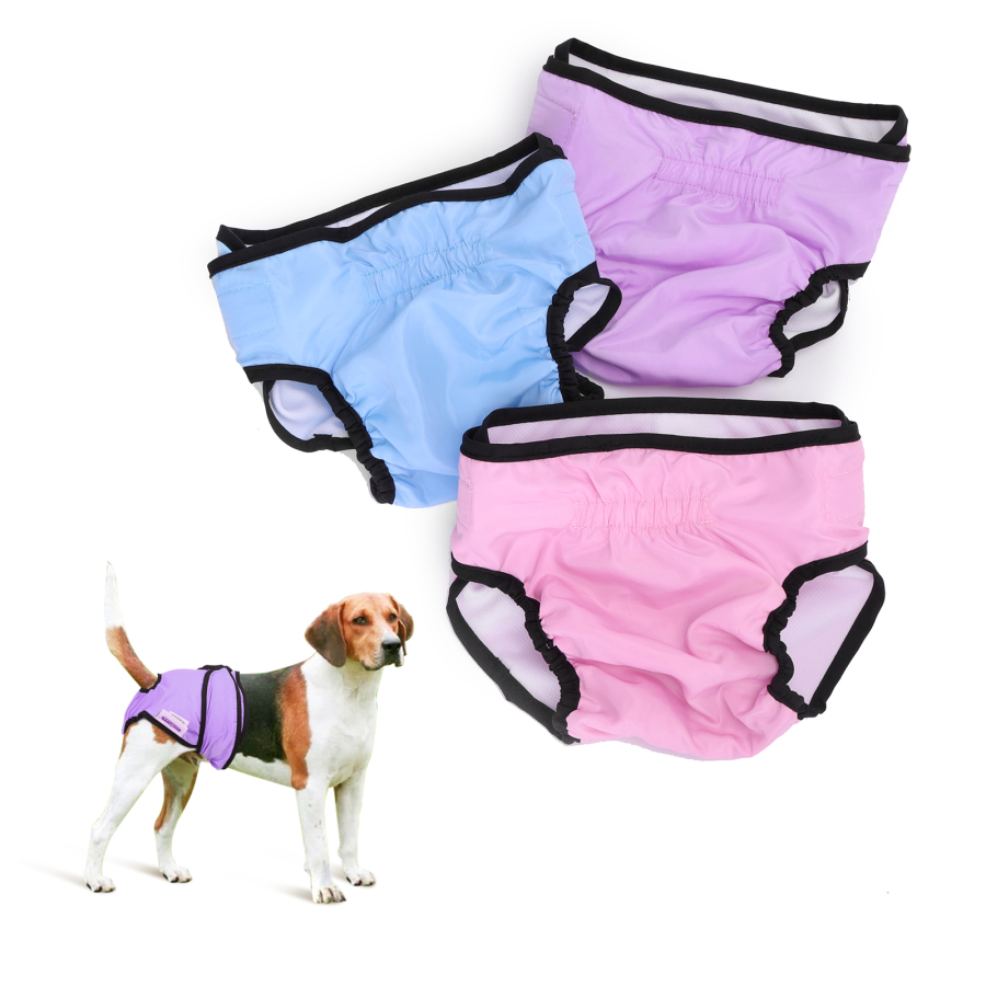 Fraldas laváveis Nobleza 3X para cães