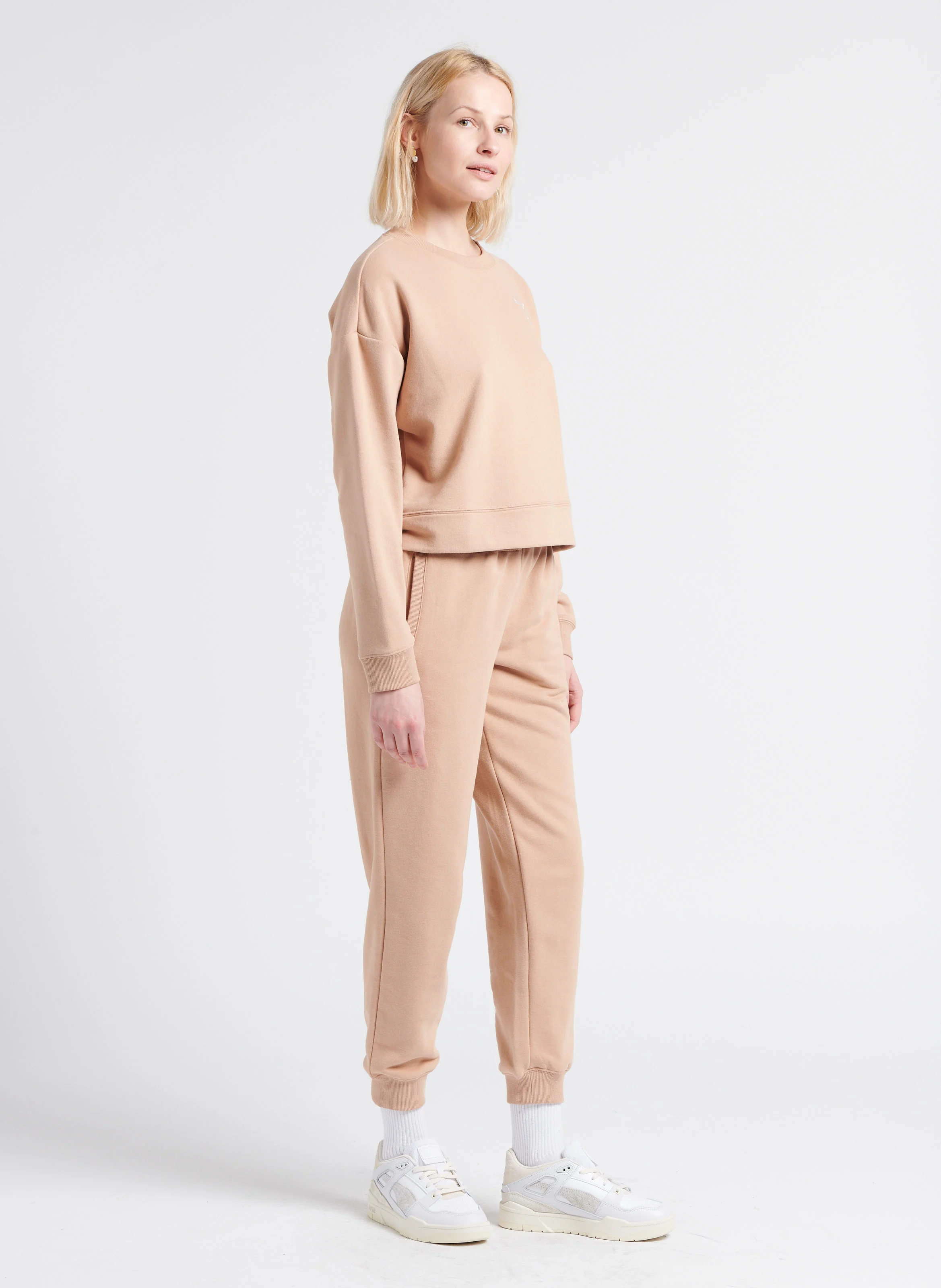 SLIPSTREAM THRIFTED W - Baskets basses en cuir | Blanc