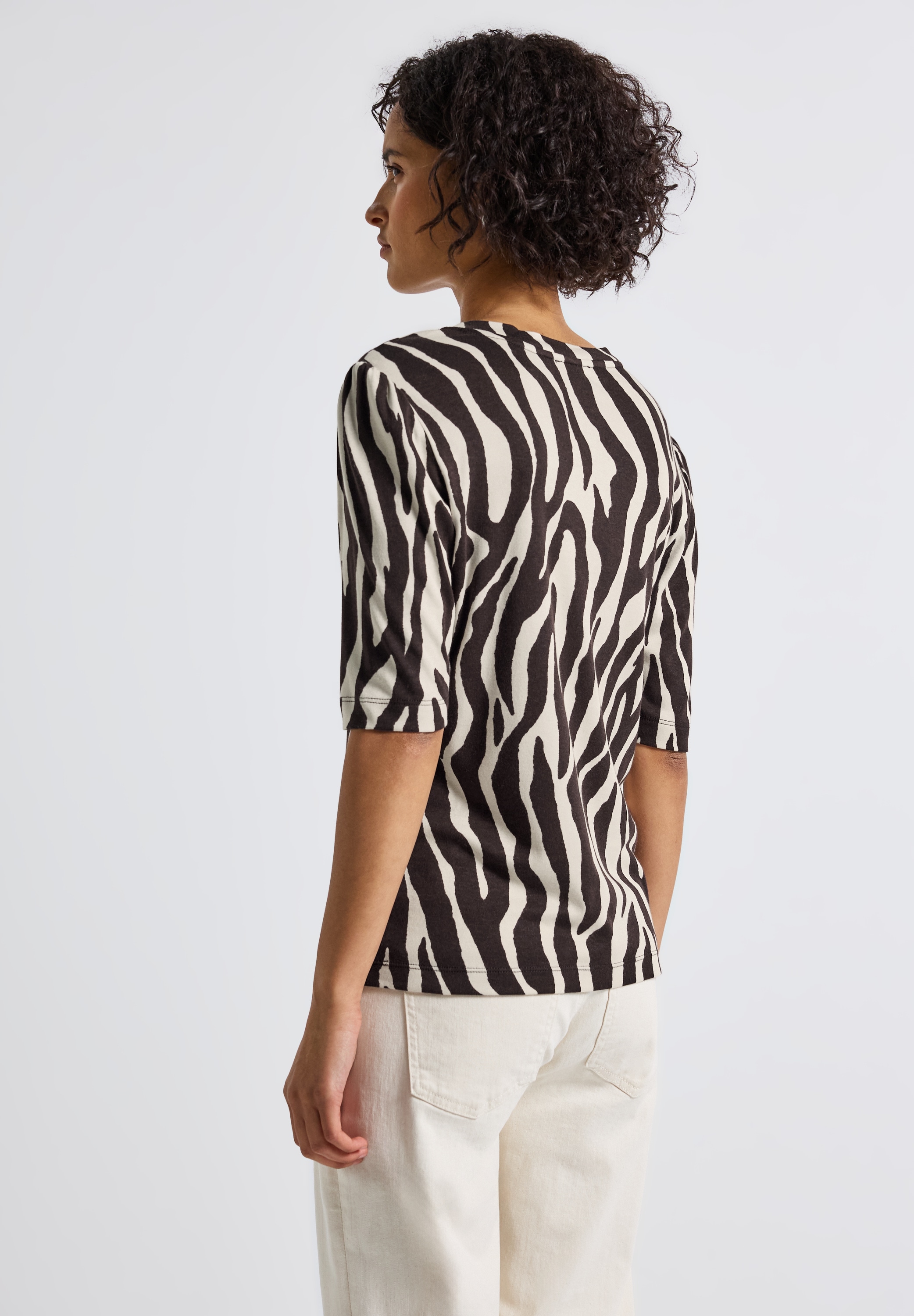 STREET ONE Print-Shirt , mit Animal-Print