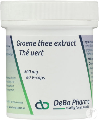 Deba Extrait De Thé Vert 500mg Capsules 60