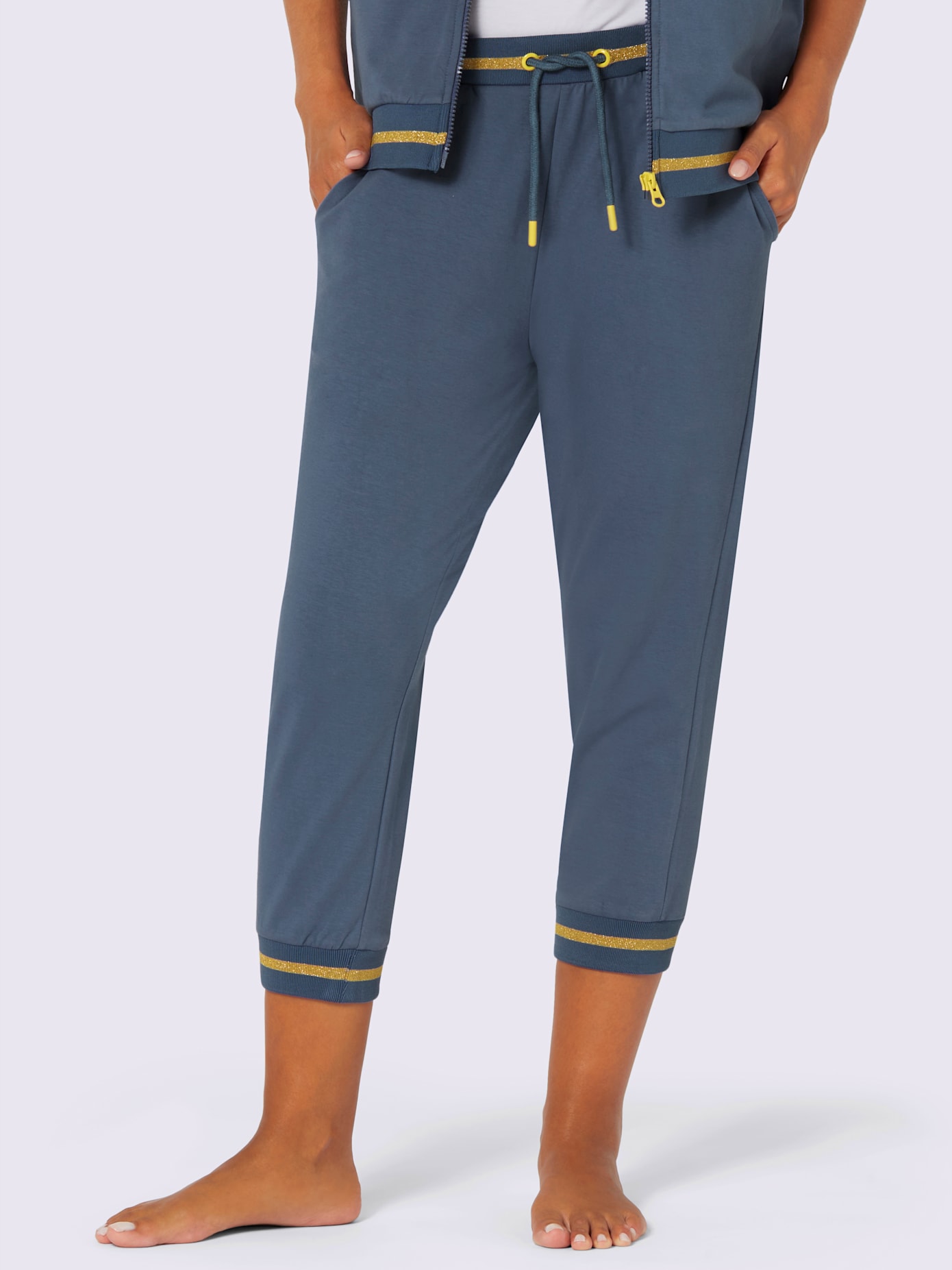 Legging 3/4 matière sweat