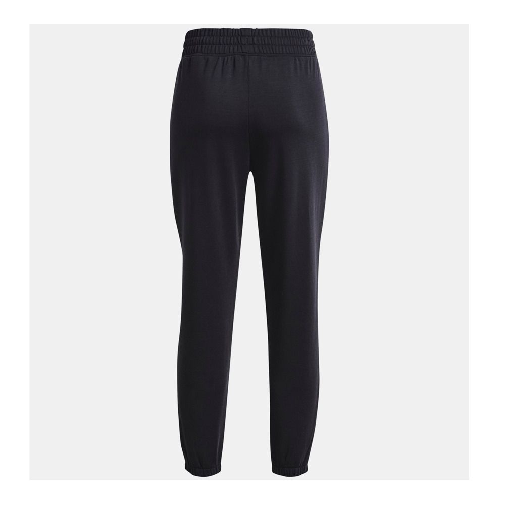 Under Armour UA RIVAL TERRY - Jogging Femme black/white