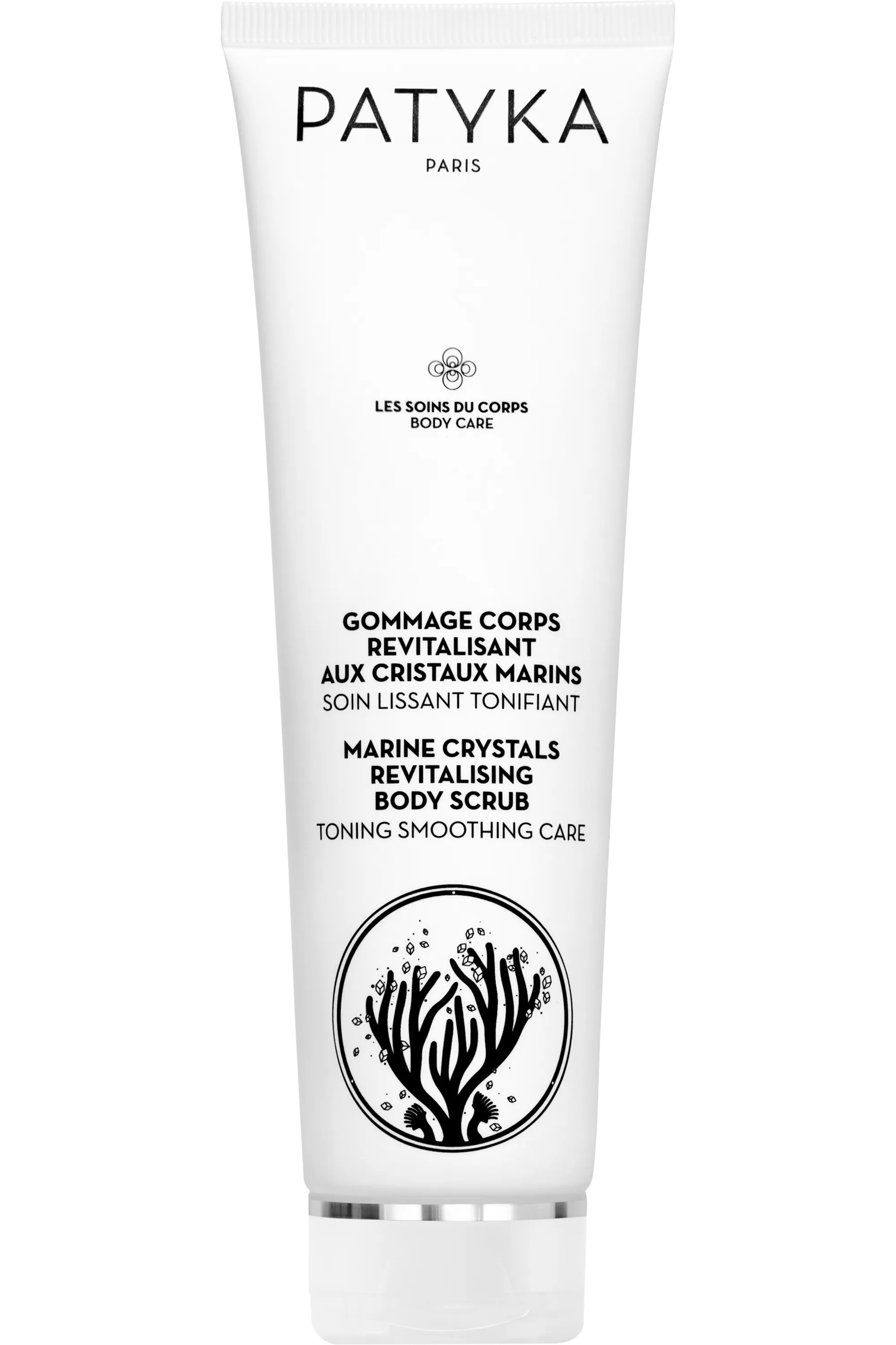 Patyka Gommage corps revitalisant aux Cristaux Marins-150 ml