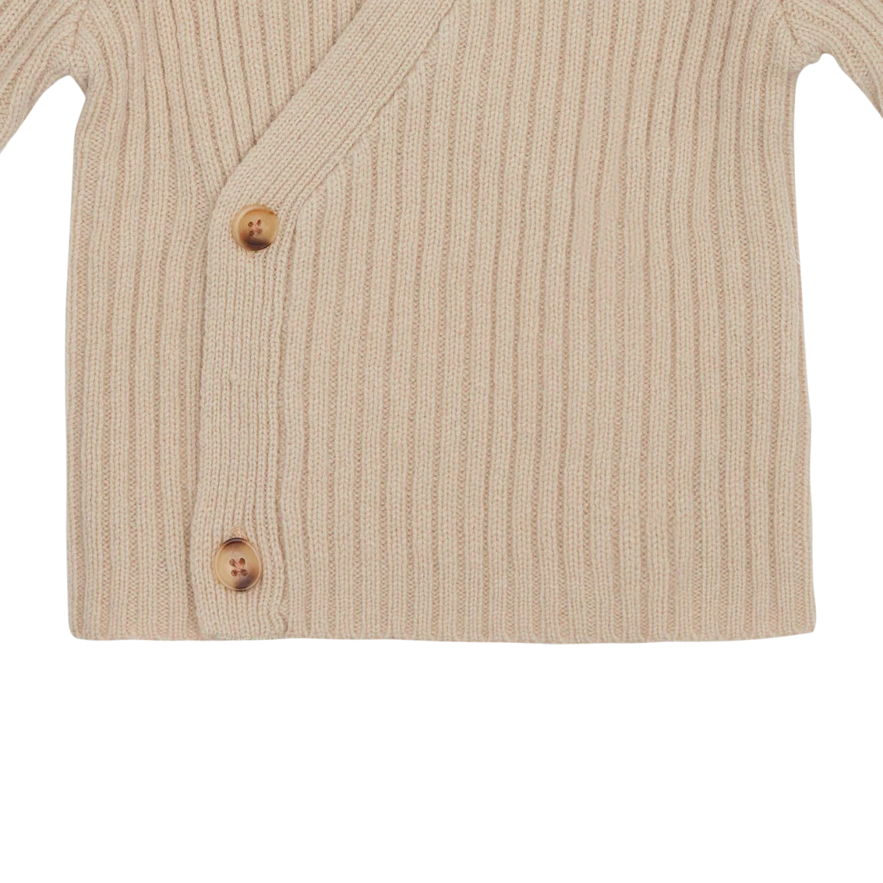 Elo Merino Wool Cardigan | Oyster Grey