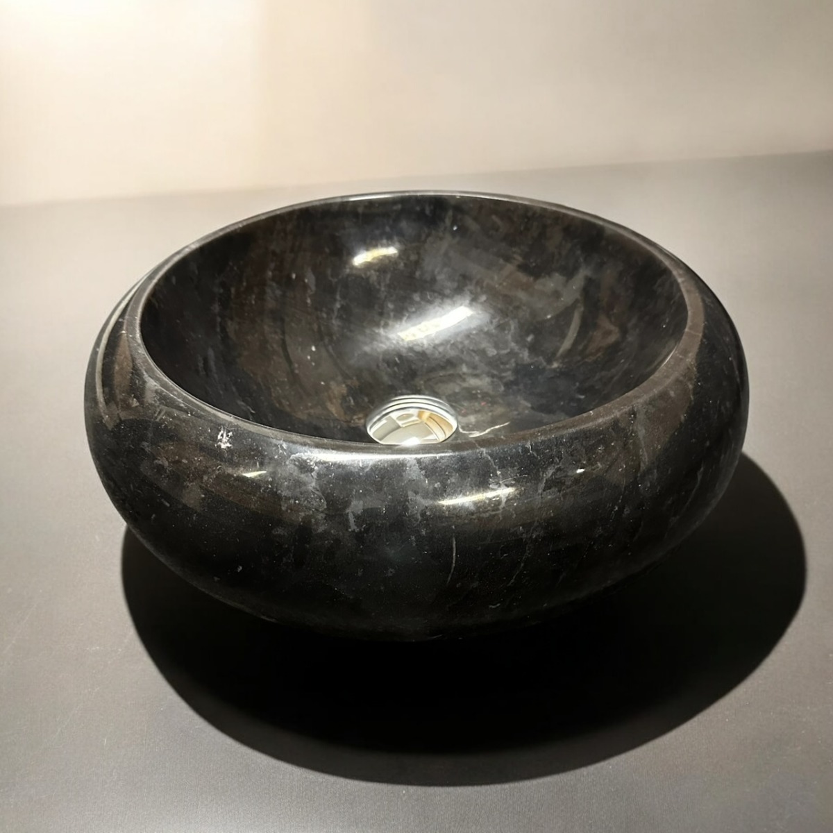 B-Stone CY graniet waskom rond 41cm