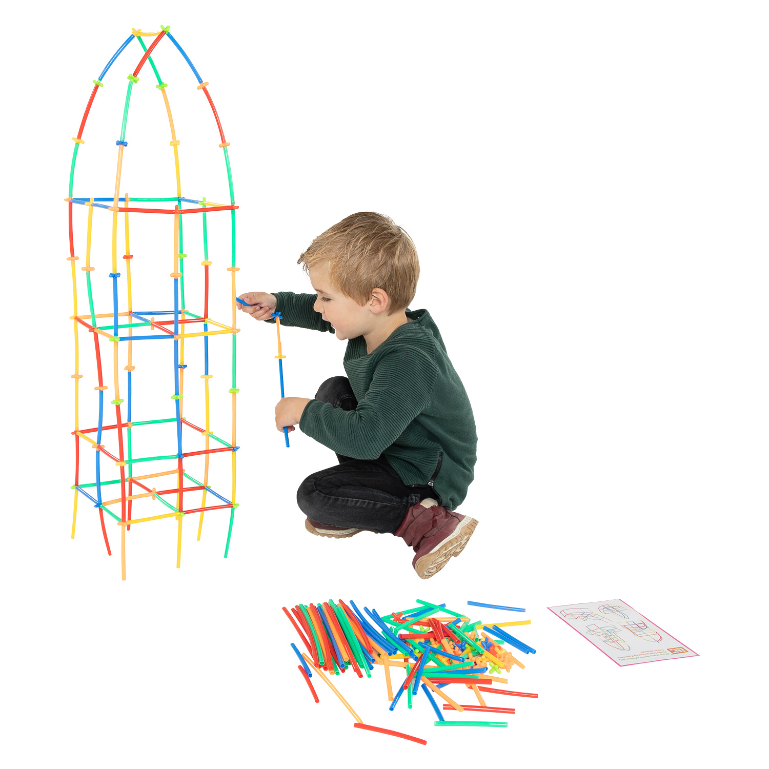 Bouwrietjes Megaset, 1000dlg.