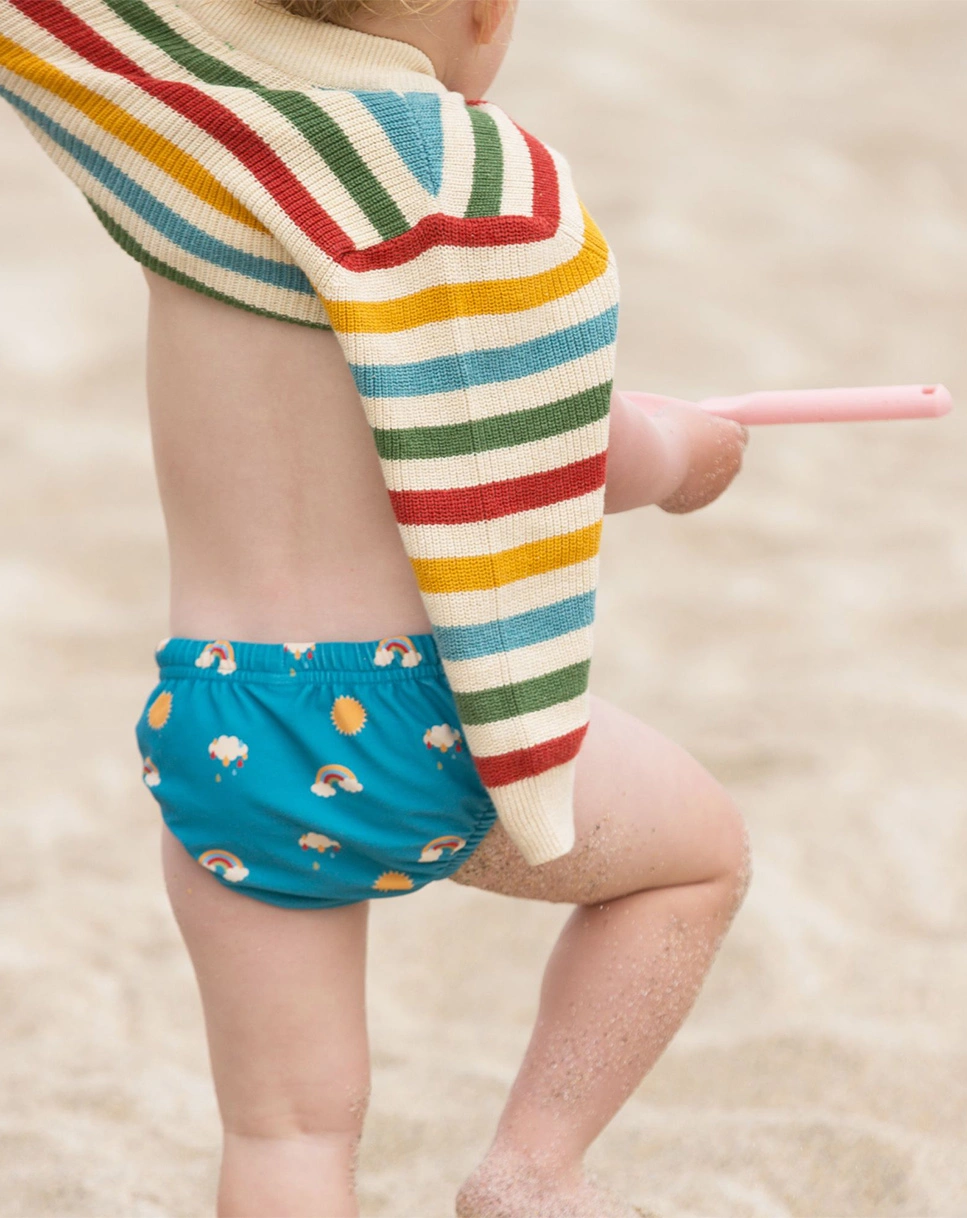 Windelbadehose SUMMER DAYS in hellblau