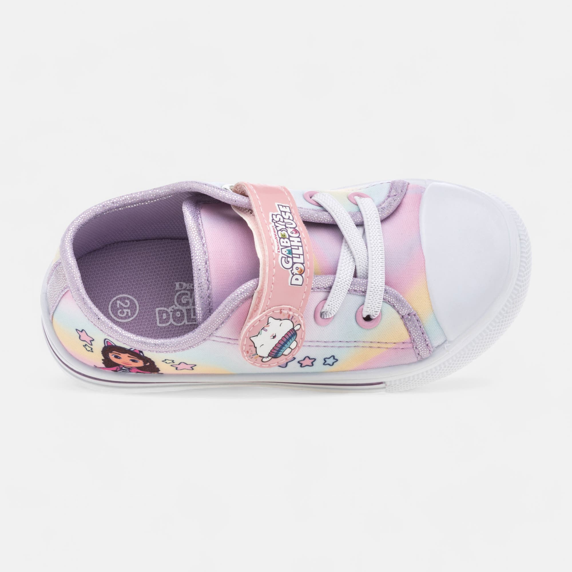 Baskets en toile Fille multicolore