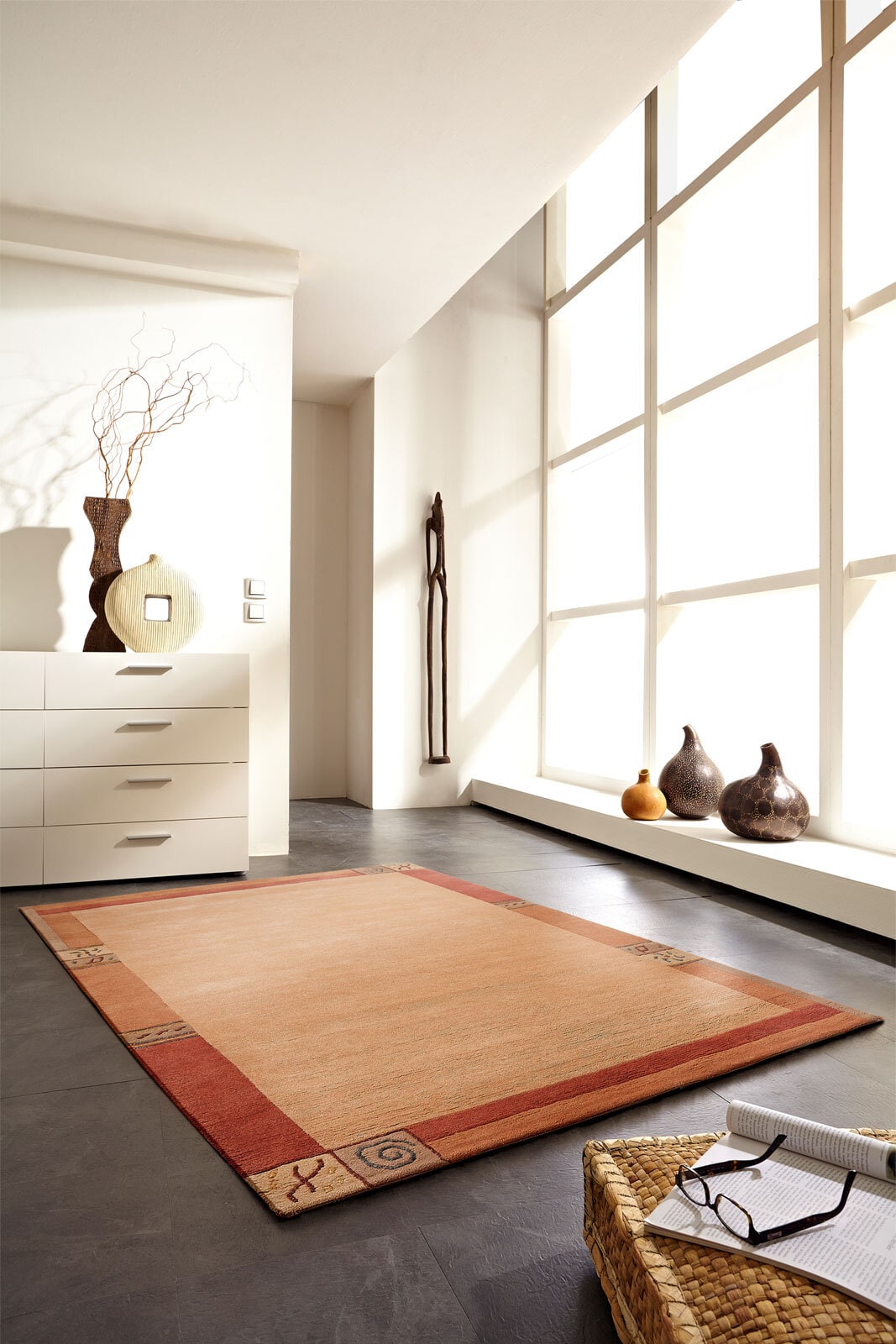 Teppich MANALI 90 x 160 cm orange