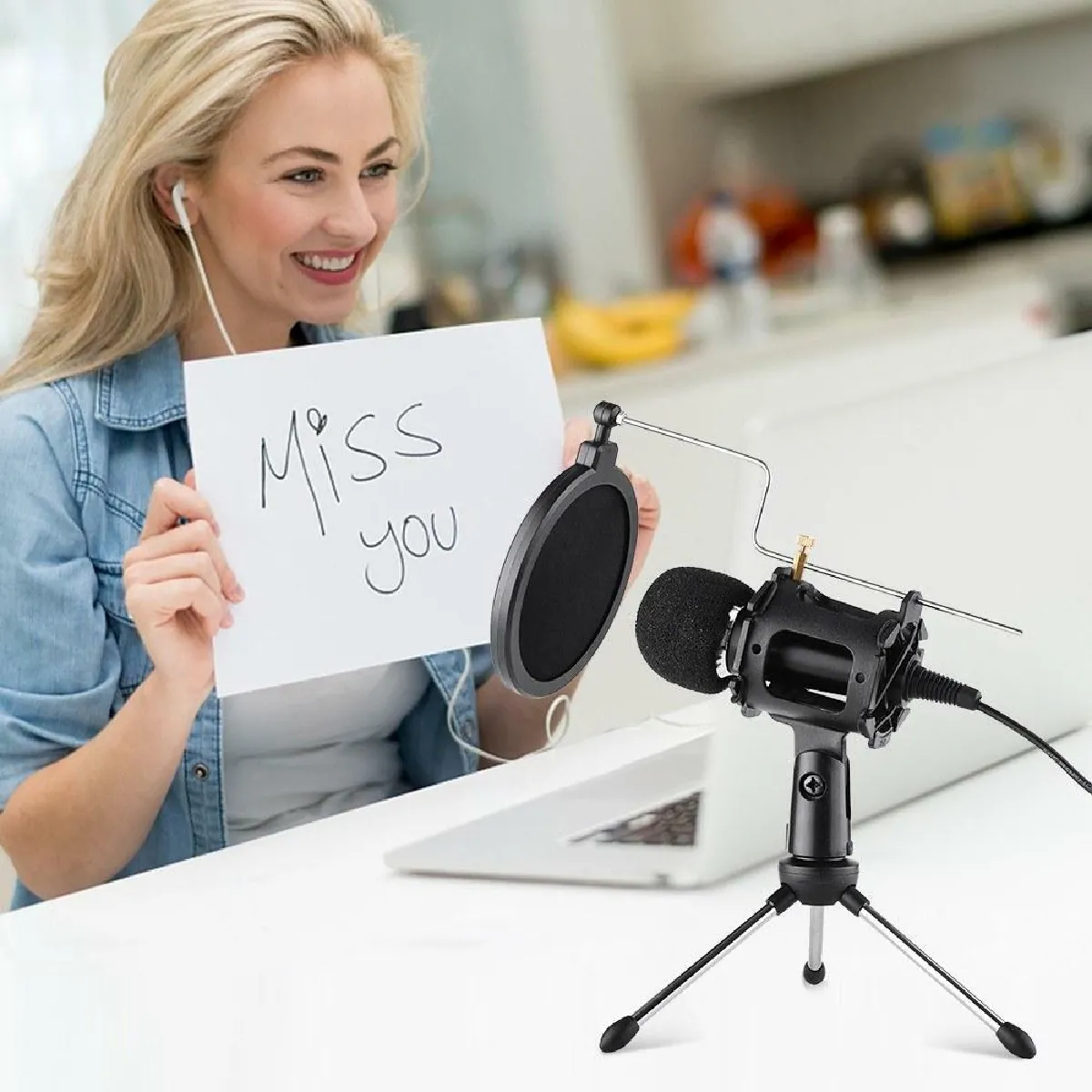 Justgreenbox Kit Microphone Vidéo