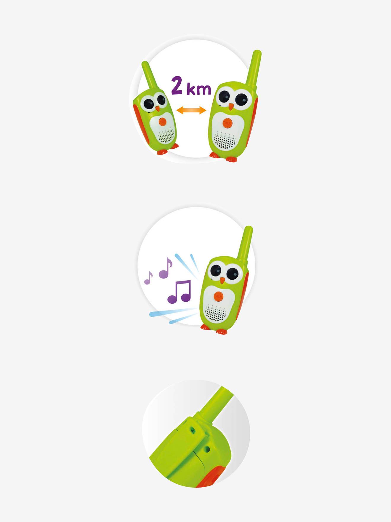 Walkie Talkie Junior BUKI verde