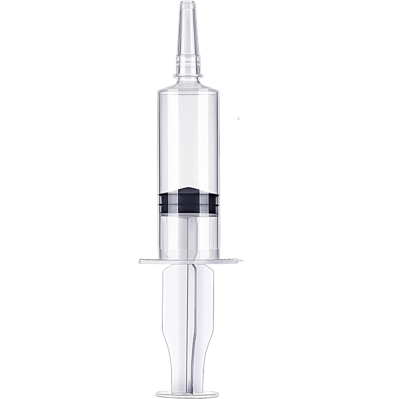 (5er Set) 4.5cl Wiederverwendbare Shot Spritze Party Geschirr Jelly Getränke Behälter mit Verschlusskappe - Transparent